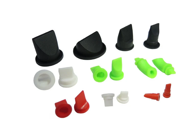 Custom Aflas NBR Fluororubber FKM Silicone EPDM LSR Cr Umbrella Duckbill Check Valve