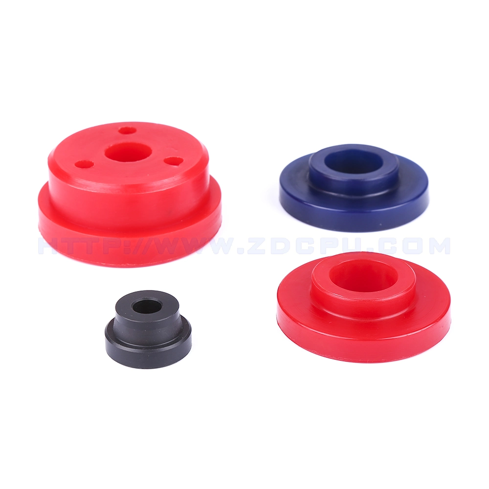 Customize Polyurethane HDPE Silicone Rubber Bushing, Flange Sleeve Bushing