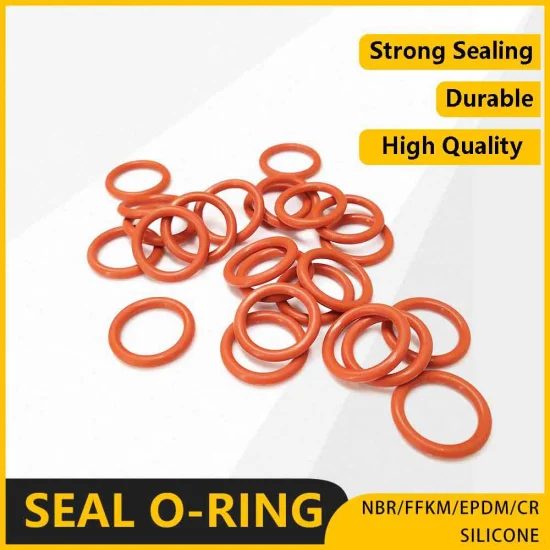 O-ring personalizzati in gomma EPDM siliconica ad alta precisione.  Personalizza gli O-ring in gomma resistenti alle alte temperature e agli agenti chimici