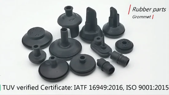 Passacavo in silicone con filo in gomma resistente all'invecchiamento EPDM certificato ISO9001 IATF 16949:2016 per l'industria automobilistica ed elettronica